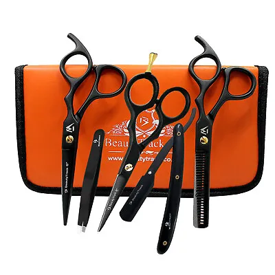 5.5 Professional Salon Hairdressing Hair-cutting Thinning Barber Scissors Razors • £26.99