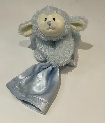 $19.95 • Buy Baby Gund Fluffles Bear With Blanket Plush Blue Stuffed Animal Toy 58160