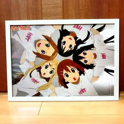 K-ON! A3 Clear Poster With Framed After School Tea Time HTT Yui From Japan Used • $89