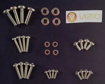 Full Set Of Vizio TV Mounting Bolts/Screws And Washers - Fits Any Size Vizio TV • $5.95