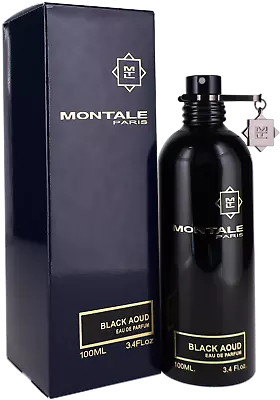 Black Aoud By Montale For Unisex Eau De Parfum Spray 3.4oz New • $75.59