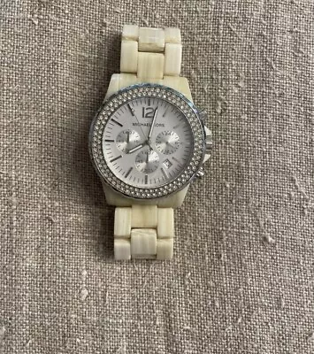 Michael Kors Madison Acrylic Ladies Watch MK-5598 *needs Battery • $39