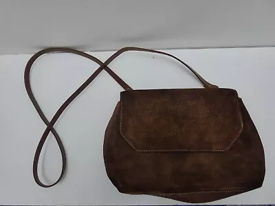 Ladies Jack Wills Brown Suede Shoulder Bag • £10