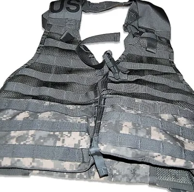 Tactical Fighting Load Carrier Vest MOLLE II ACU FLC SDS USGI LBV US Army Used • $10.99
