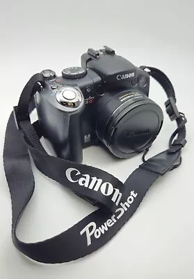 USED Canon PowerShot S5IS PSS5IS Digital Camera Compact Black 8.0Mp 12x Zoom • $189