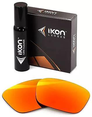 Polarized IKON Replacement Lenses For Von Zipper Elmore Fire Orange Mirror • $35.90