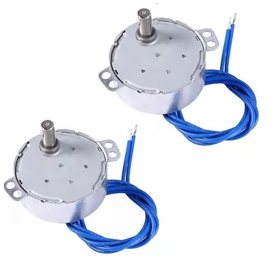 2PCS Synchronous Synchron Motor 50/60Hz AC 100~127V 4W 2.5-3RPM/MIN CCW/CW Fo... • $18.52