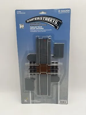 K-Line O Gauge #6-21283 SuperStreets Tubular Track Grade Crossing (New & Sealed) • $14.99