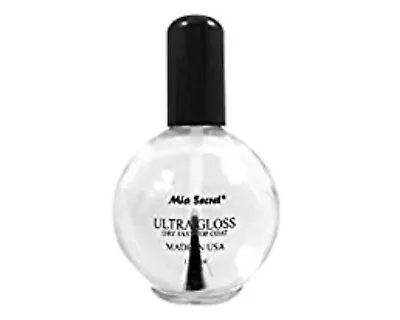 Mia Secret Nail Polish - Ultra Gloss Dry Fast Top Coat - ( 2.5 Oz ) • $11.98