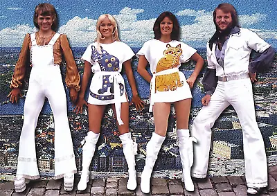 Abba-Supergroup-Fantastic-New-Legs-POSTER • £10.99