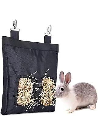 Rabbit Hay Feeder Rabbit Hay Bag For Rabbit Guinea Pig Hay Bag Rabbit Feeder  • $7.99