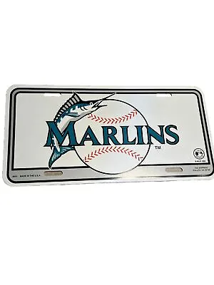 Florida Marlins Vintage 1992 Inaugural Season License Plate MLB Baseball New! • $8.99