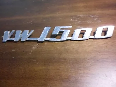 VW 1500 Decklid Emblem Euro Models • $39