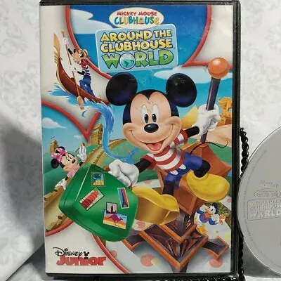 Mickey Mouse Clubhouse: Around The Clubhouse World - DVD SWB Combined Shipping • $4.24