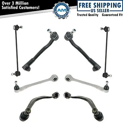 Front Lower Control Arms Sway Bar Links Tie Rod Ends Suspension Kit Set For E38 • $130.99