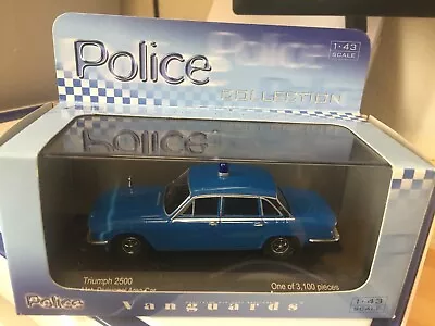 Corgi Vanguards VA08205 Triumph 2.500 MET Police Limited Edition Of 3100 • £21