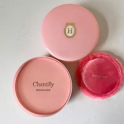 Houbigant Chantilly Dusting Powder 5 Oz  New Sealed No Box Vintage Pink Puff • $85