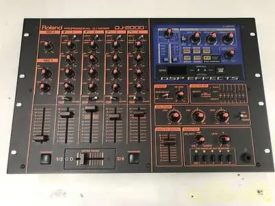 Roland DJ-2000 Professional DJ Mixer 4 Channel Mixing Used From Japan Free Ship • £263.28