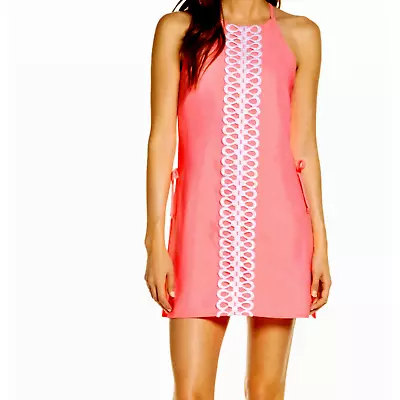 Lilly Pulitzer Woman's Pearl Romper - Lillys Coral - Size 16 - Retails $178 • $69.95