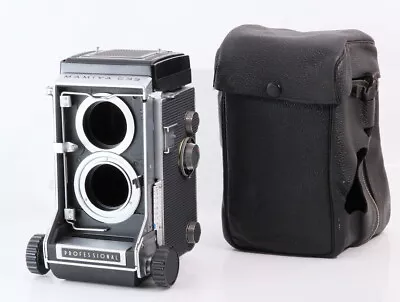 MAMIYA C33 Pro TLR 6x6 Film Camera W/Case Exc++ From JP#3131 • $112.50