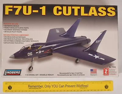 Lindberg F7U-1 Cutlass 1/48 Model Kit • $10.13
