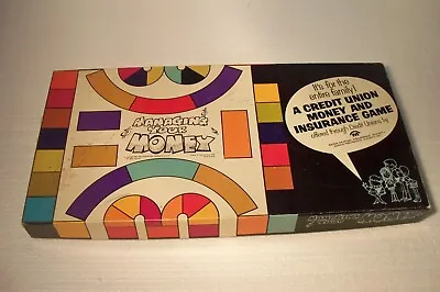 Vintage 1970 Managing Your Money Board Game Cuna Mutal Insurance Credit Union • $6.95