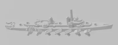 Gearing - USN - Rotating Turret - Wargaming - Naval Miniature • $7