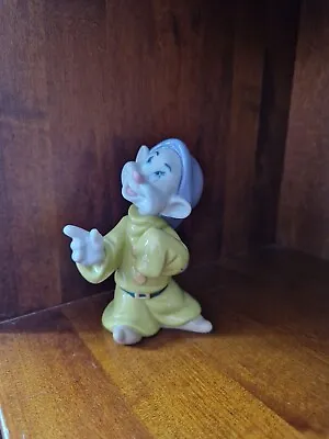 Nao By Lladro Disney Porcelain Figurine Dopey  • £50
