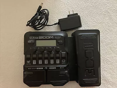 $80 • Buy Zoom G1X Four Guitar Effects Processor With Built-in Expression Pedal