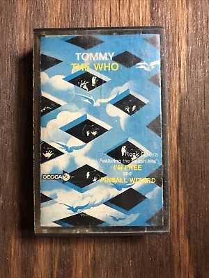 The Who - TOMMY Cassette Tape Pete Townshend Roger Daltrey Pinball Wizard • $5