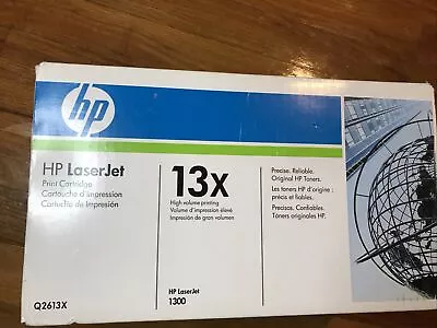 HP 13x High Yield BLACK Original LaserJet Toner Cartridge Q2613X Genuine Sealed • $21.99