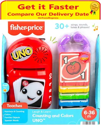 Fisher-Price Laugh & Learn Counting And Colours UNO Brand New • $28.95