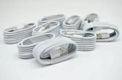 10 X USB Cable Charger Cord Charging For IPhone 5 6 7 8 X 11 12 13 14 Pro IPad • $12.95