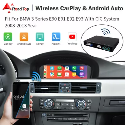 Carplay Android Auto Retrofit Kit Decoder For BMW All CIC System Car Upgrade • $238.44