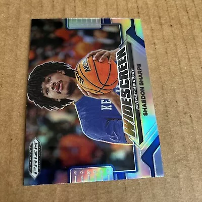 2022 Prizm Draft WIDESCREEN SILVER Shaedon Sharpe #WS-SS Kentucky Basketball (c8 • $2.19