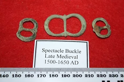 £4 • Buy Metal Detecting Medieval 1500-1650 AD Spectacle Buckle 1 Per Bid
