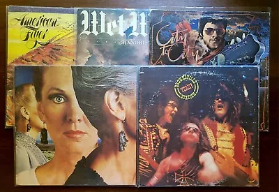 70'S CLASSIC ROCK Vinyl Lp Lot Original US Presses 5 Albums! • $14.99