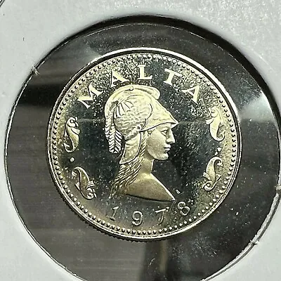 1978 Malta 2 Cents Proof Brilliant Uncirculated  • $9.99