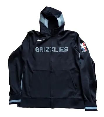 Nike Memphis Grizzlies Authentic Showtime Performance Mens Hoodie DN7802-419 • $69.99