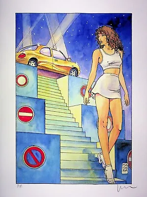 Milo Manara: La Star - Lithograph Erotic Signed Proof' Artist • £94.69