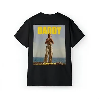 Harry Styles Golden T-shirt With Daddy Print Love On Tour Live On Tour Merch • $34.99