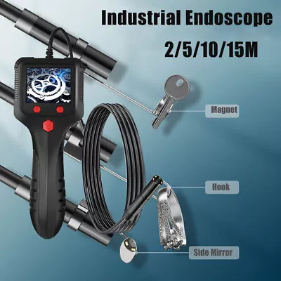 £11.39 • Buy Endoscope Borescope Snake Inspection Camera 2.4  LCD Display Waterproof