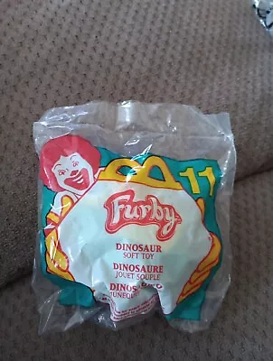 NIP Sealed!  Furby Dinosaur McDonald’s #11 2000 Happy Meal Keychain Clip  • $4