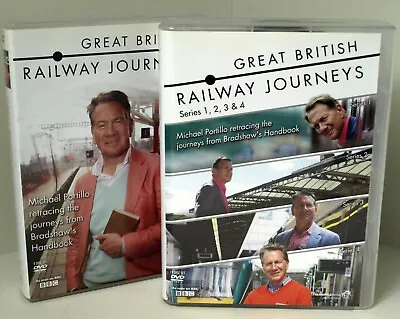 PORTILLO GREAT BRITISH RAILWAY JOURNEYS COMPLETE SERIES 1-5 DVDs **23 DISCS** • £19.95