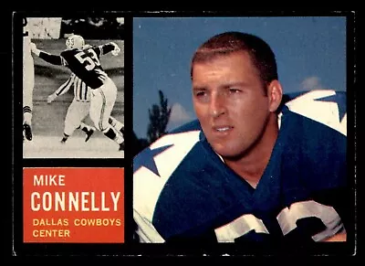 1962 Topps Football #44 Mike Connelly EX *d2 • $8