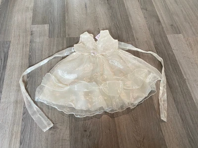 £0.99 • Buy ❤️ Baby Girls Beautiful Dress- 12-18 Months- Christening, Flower Girl ❤️ A70
