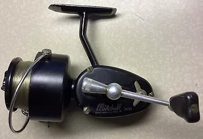 Vintage 1955 Mitchell 300 Spinning Reel • $19.99