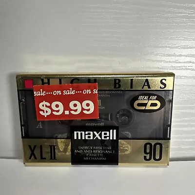 MAXELL  XLII 90  Blank Audio  Cassette Tape (Sealed) NEW • $4.98