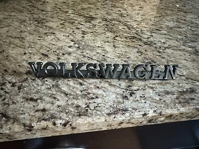 Volkswagen VW OEM 171853685B MK1 Golf Rabbit Cabriolet Emblem Badge Rear Script • $19.99
