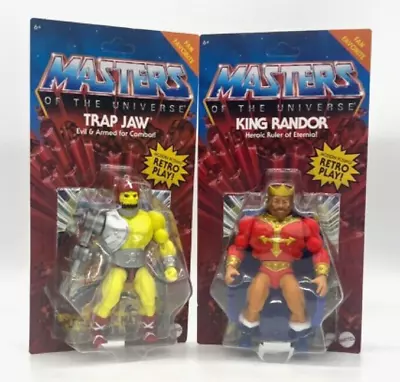 Masters Of The Universe Origins Fan Favorites King Randor & Trap Jaw Mini Comic • $39.99